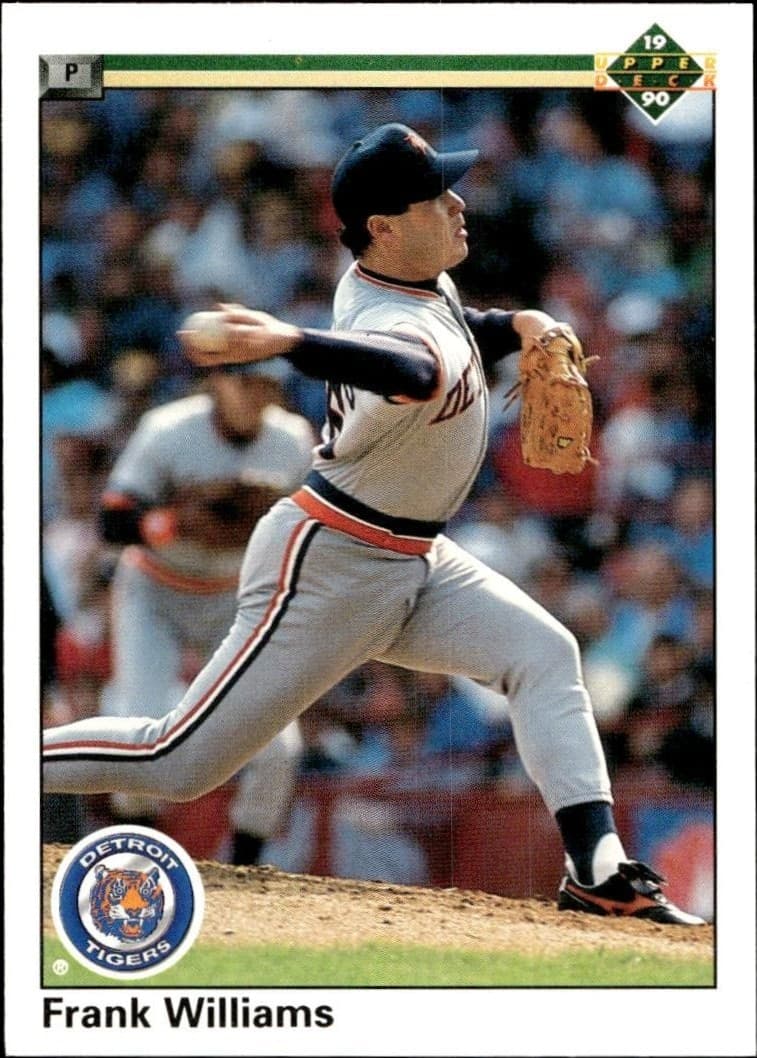 1990 Upper-Deck Frank Williams #539 trading card