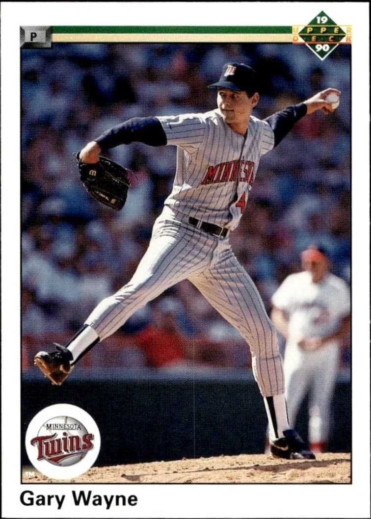 1990 Upper-Deck Gary Wayne #372 trading card