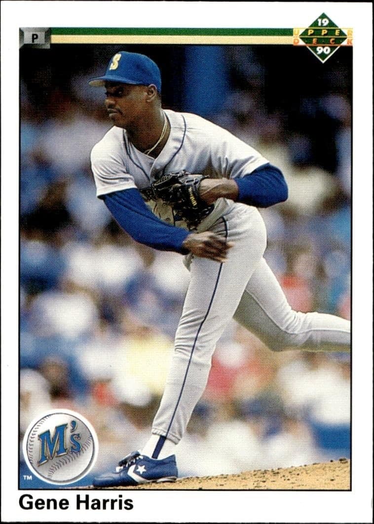 1990 Upper-Deck Gene Harris #565 trading card