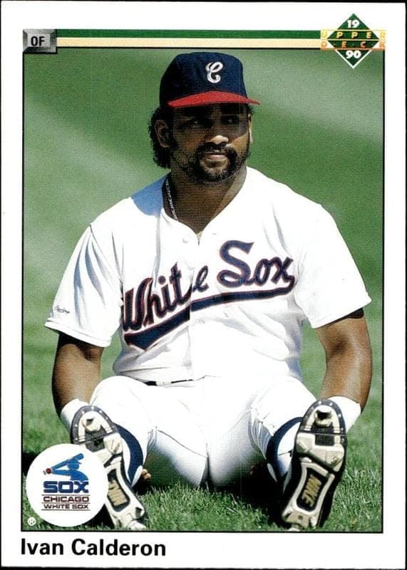1990 upper-deck Ivan Calderon