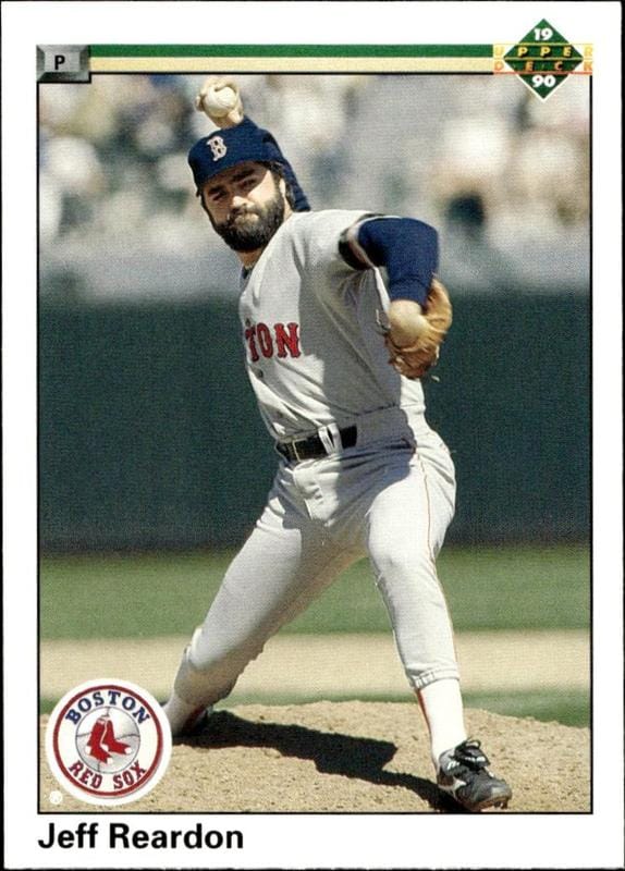 1990 Upper-Deck Jeff Reardon #729 trading card