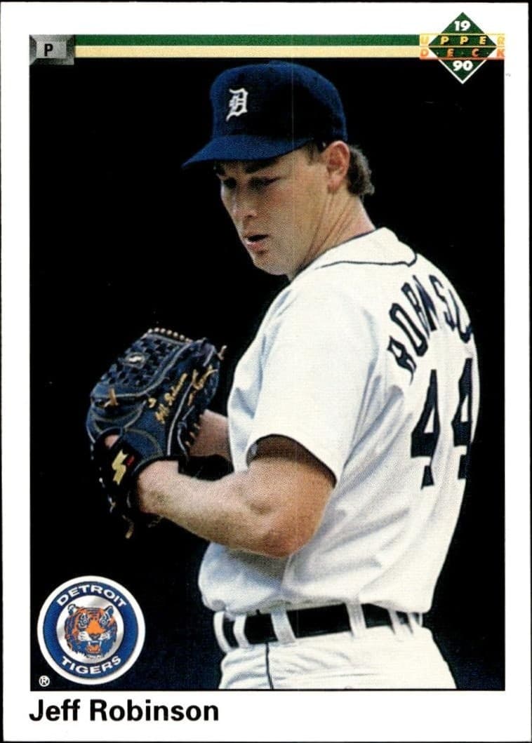 1990 upper-deck Jeff Robinson
