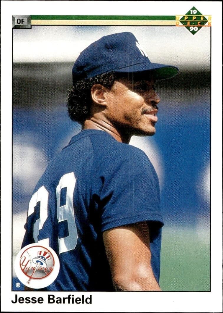 1990 Upper Deck Jesse Barfield #476