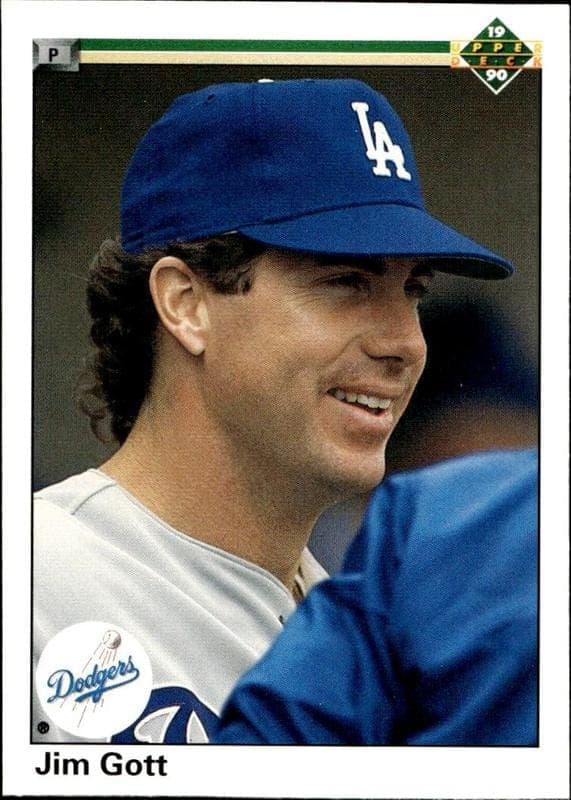 1990 upper-deck Jim Gott