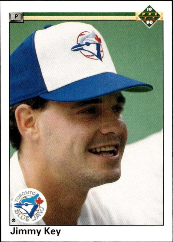 1990 Upper-Deck Jimmy Key #462 trading card