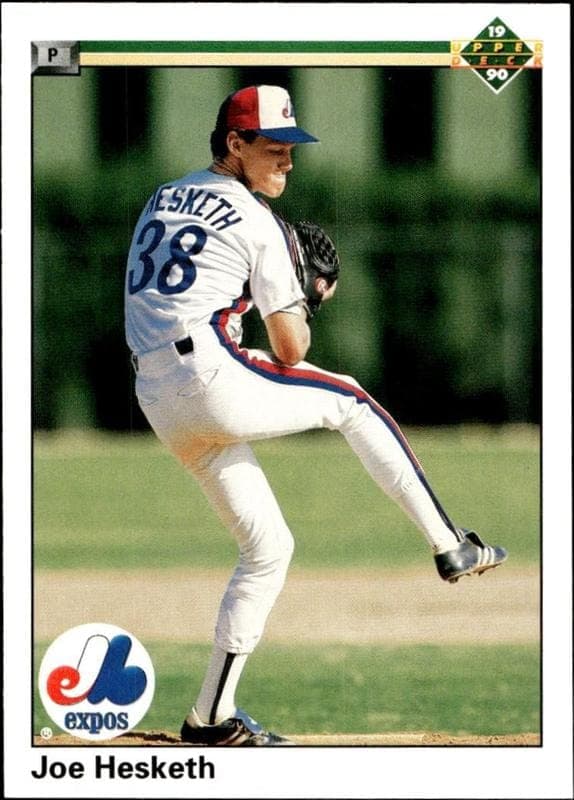 1990 Upper-Deck Joe Hesketh #512 trading card