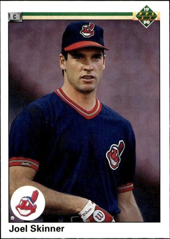 1990 Upper-Deck Joel Skinner #369 trading card
