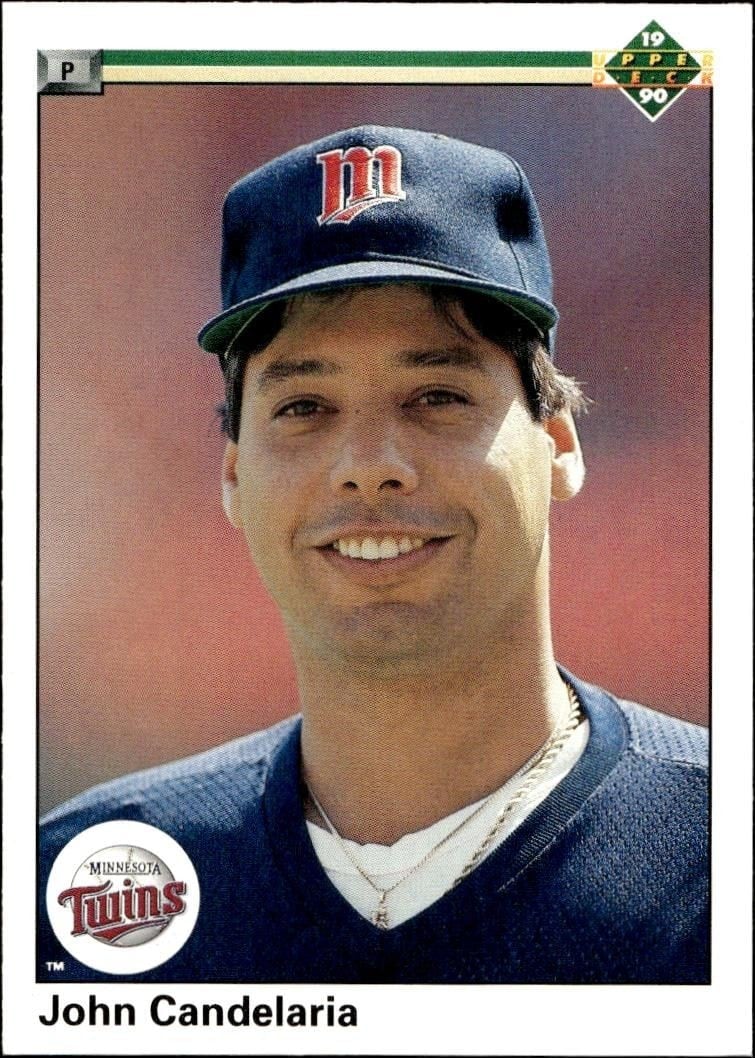 John Candelaria 1990 Upper Deck #720 Baseball Trading Card - Front 1990 Upper Deck John Candelaria #720 baseball trading card front