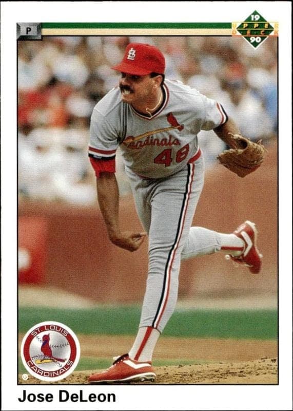 1990 upper-deck Jose DeLeon