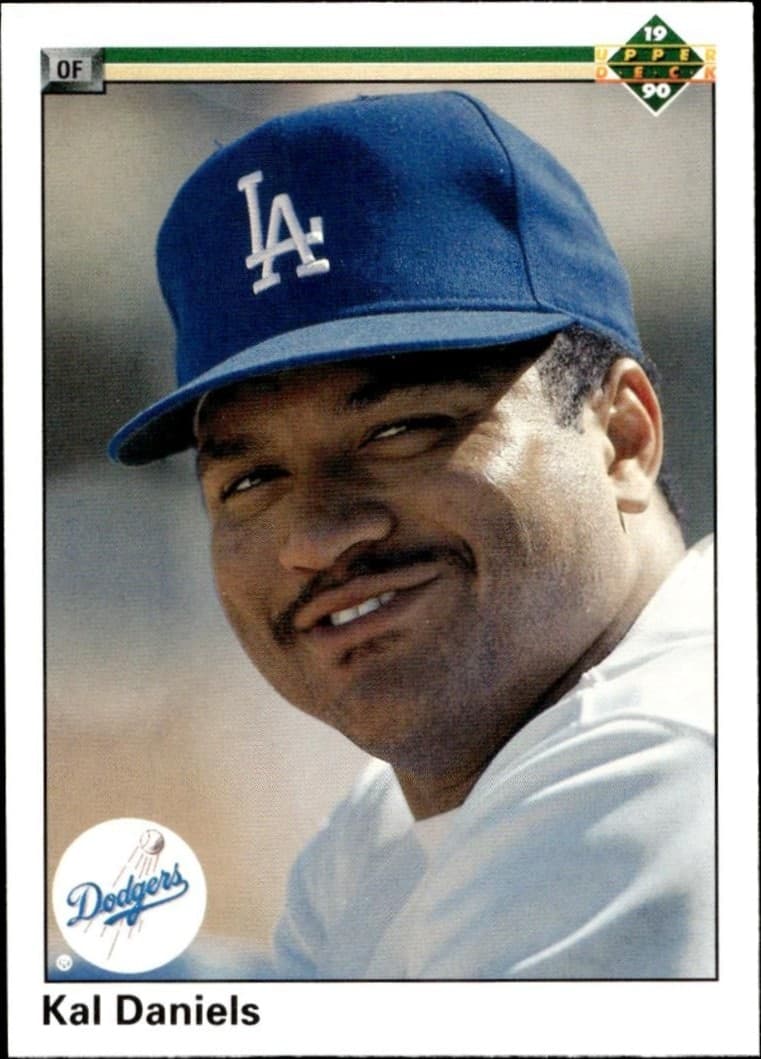 1990 Upper-Deck Kal Daniels #603 trading card