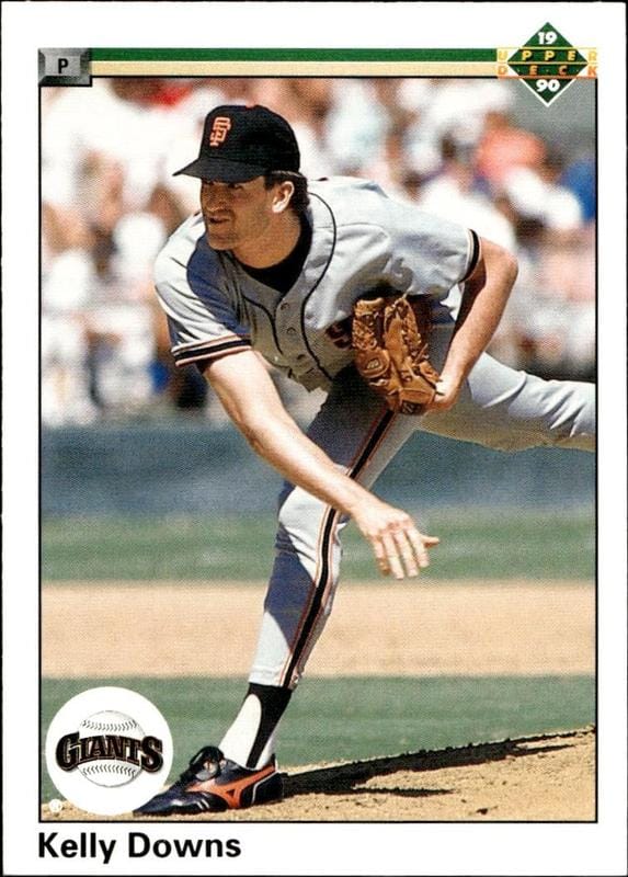1990 Upper-Deck Kelly Downs #699 trading card