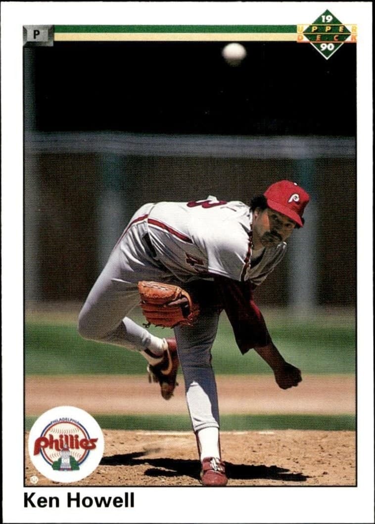 Ken Howell 1990 Upper Deck #559 Baseball Trading Card - Front 1990 Upper Deck Ken Howell #559 baseball trading card front