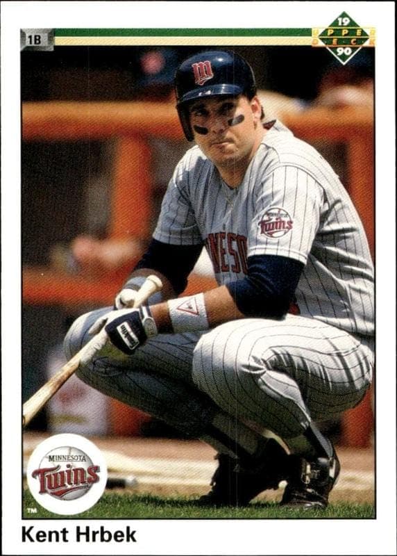 1990 upper-deck Kent Hrbek