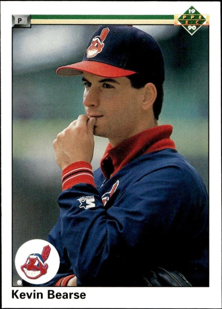 Kevin Bearse 1990 Upper Deck #715 Baseball Trading Card - Front 1990 Upper Deck Kevin Bearse #715 baseball trading card front