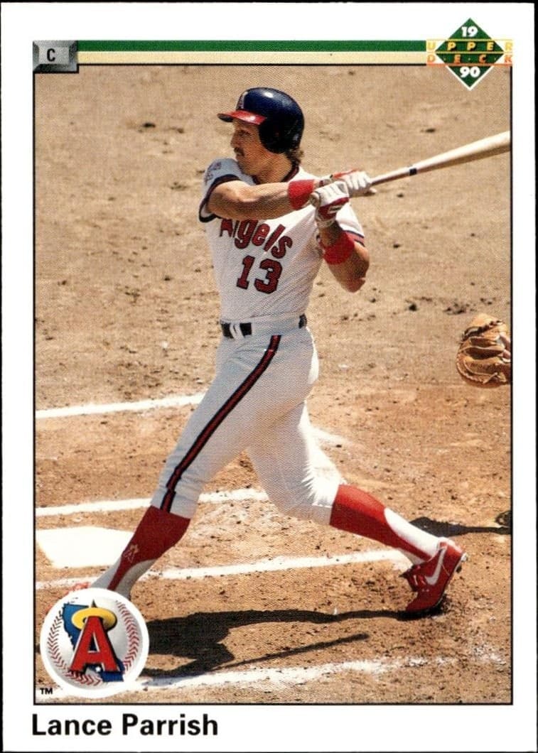 1990 Upper-Deck Lance Parrish #674 trading card