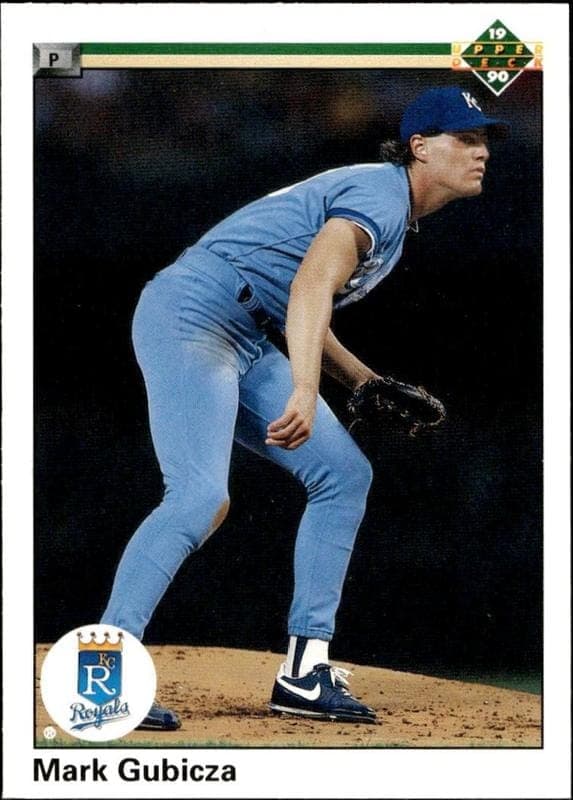 1990 Upper-Deck Mark Gubicza #676 trading card