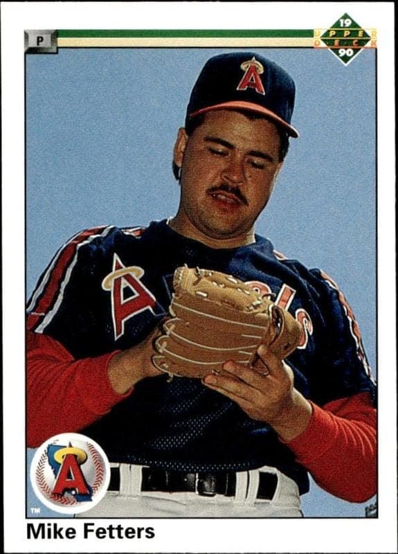 1990 Upper-Deck Mike Fetters #742 trading card