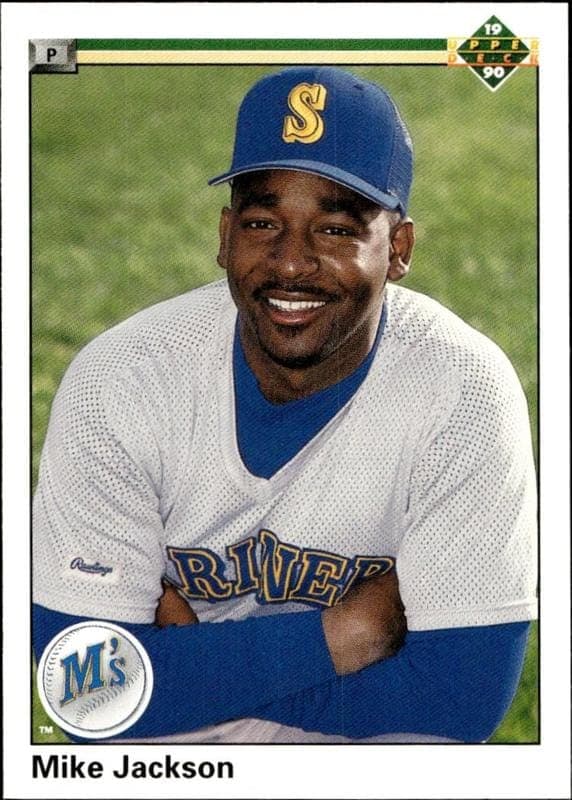1990 Upper-Deck Mike Jackson #494 trading card