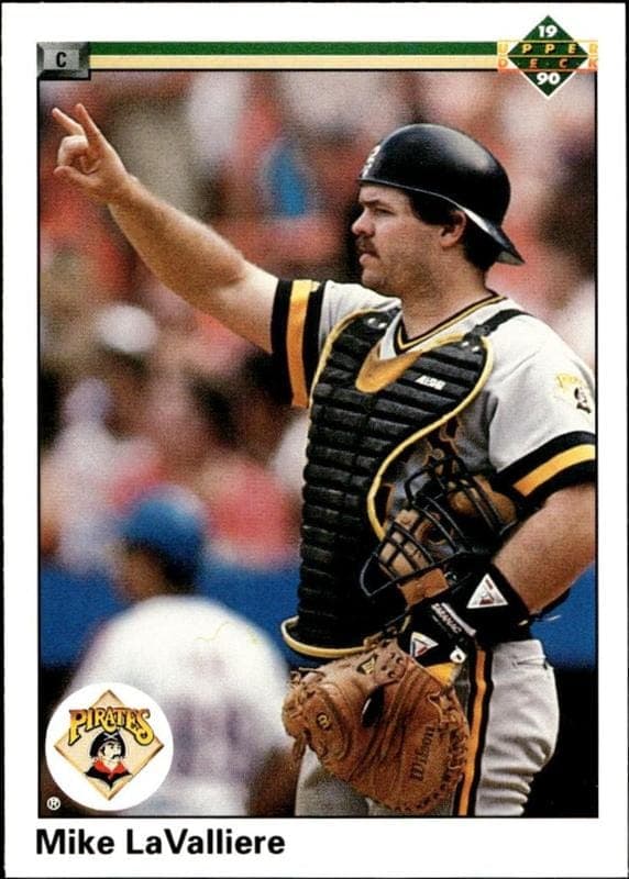 1990 upper-deck Mike LaValliere