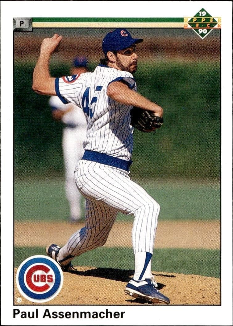 1990 Upper-Deck Paul Assenmacher #660 trading card