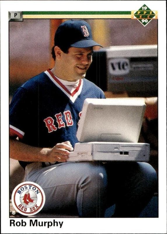 1990 Upper-Deck Rob Murphy #461 trading card