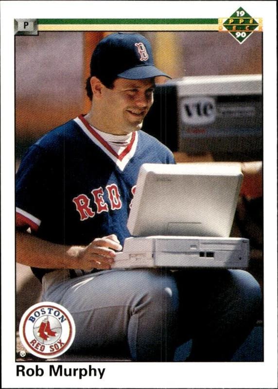 1990 Upper-Deck Rob Murphy #461 trading card