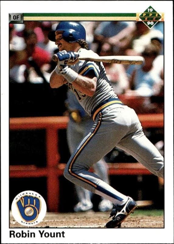 1990 upper-deck Robin Yount