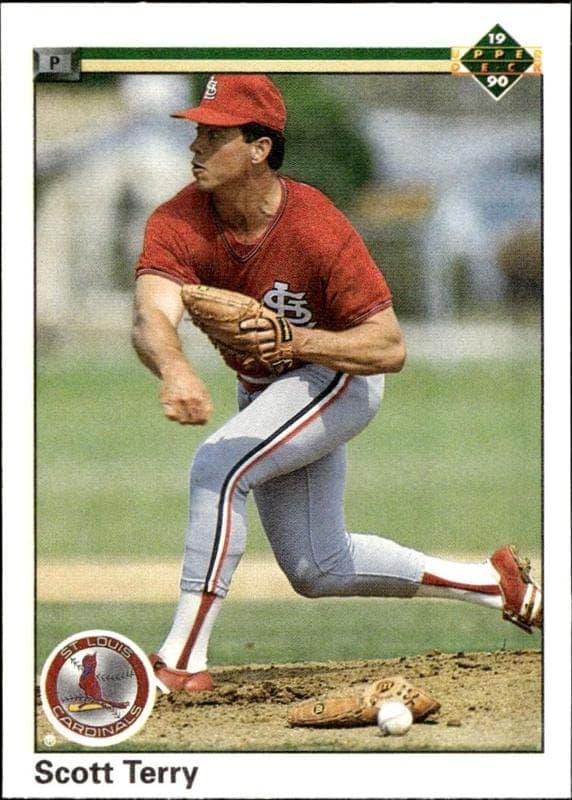 1990 upper-deck Scott Terry