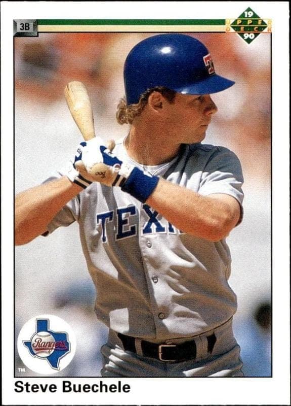1990 upper-deck Steve Buechele