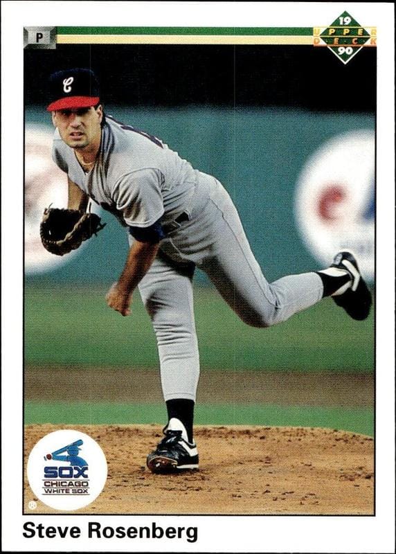 1990 Upper-Deck Steve Rosenberg #522 trading card
