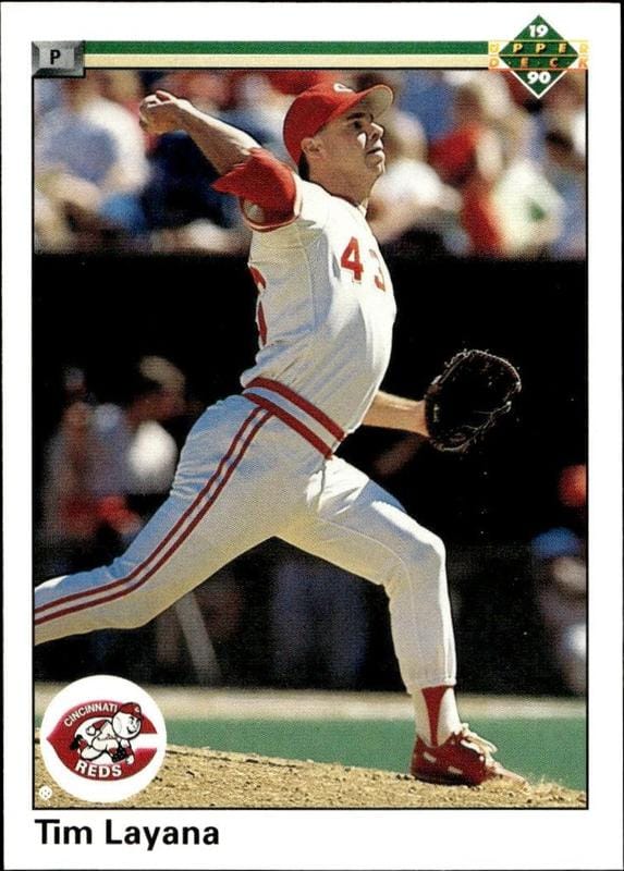 1990 Upper-Deck Tim Layana #717 trading card
