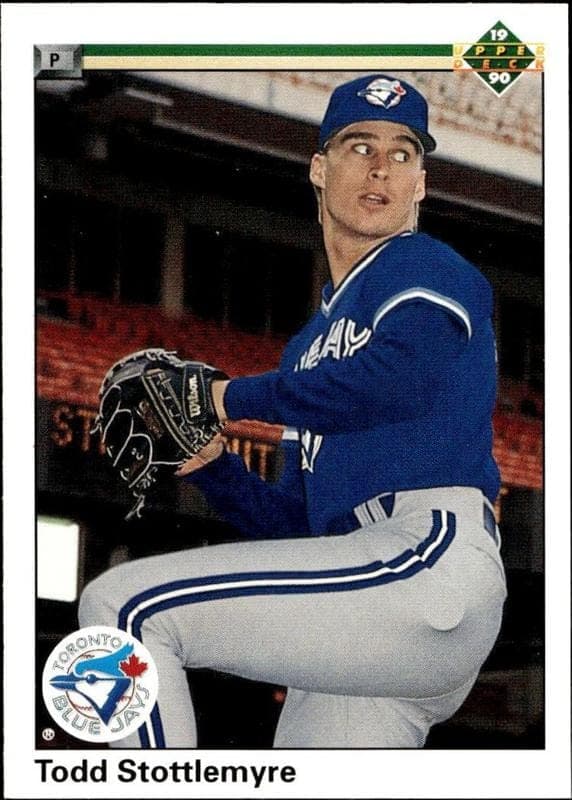 1990 Upper-Deck Todd Stottlemyre #692 trading card