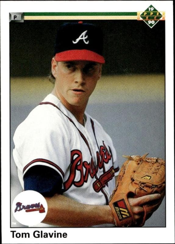 1990 upper-deck Tom Glavine