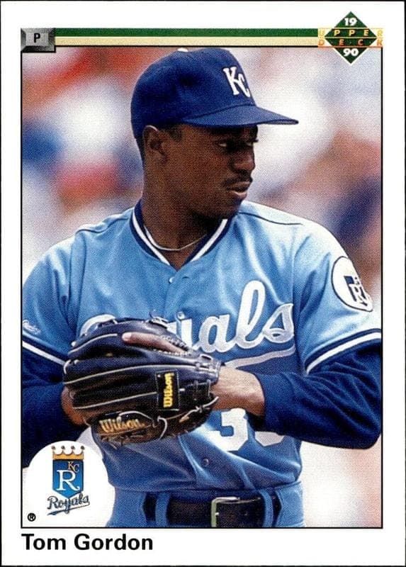 1990 Upper-Deck Tom Gordon #365 trading card