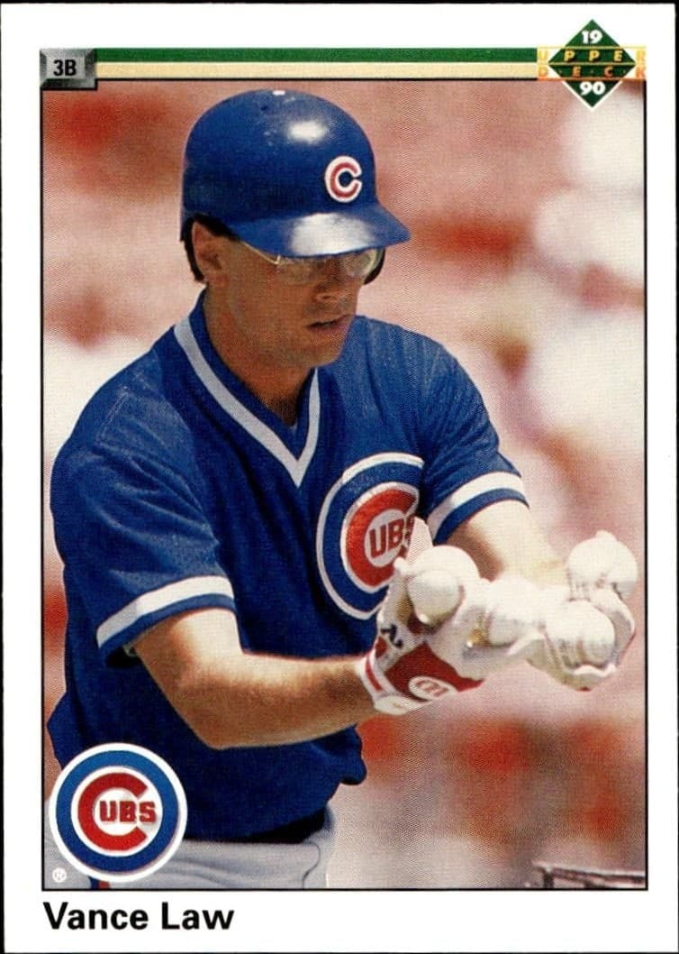 1990 Upper-Deck Vance Law #380 trading card
