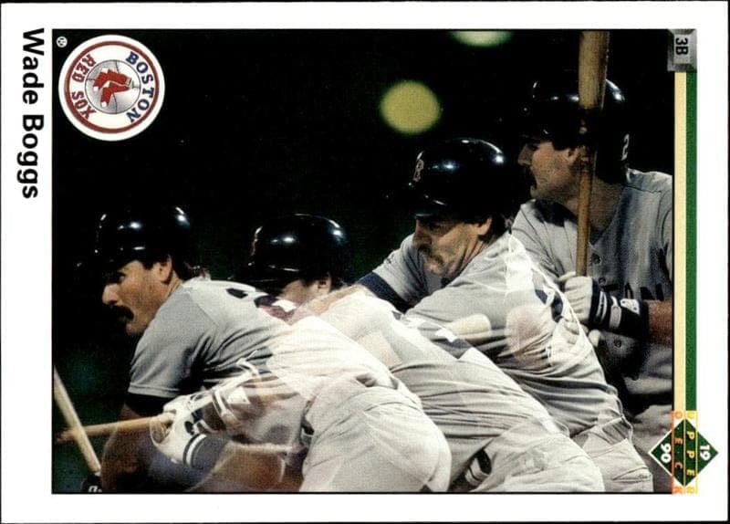 1990 Upper-Deck Wade Boggs #555 trading card
