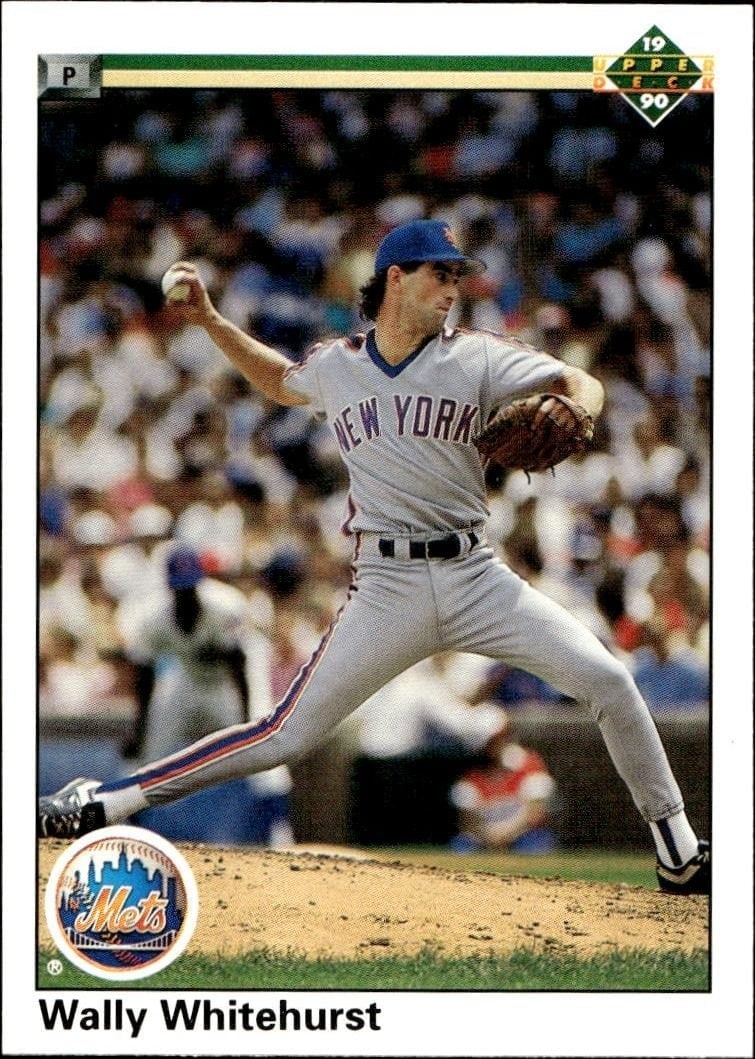 Wally Whitehurst 1990 Upper Deck #564 Baseball Trading Card - Front 1990 Upper Deck Wally Whitehurst #564 baseball trading card front