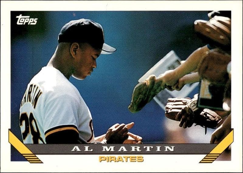 1993 Topps Series 2 Al Martin #623