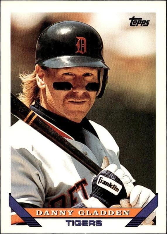 1993 Topps Series 2 Danny Gladden #626 trading card