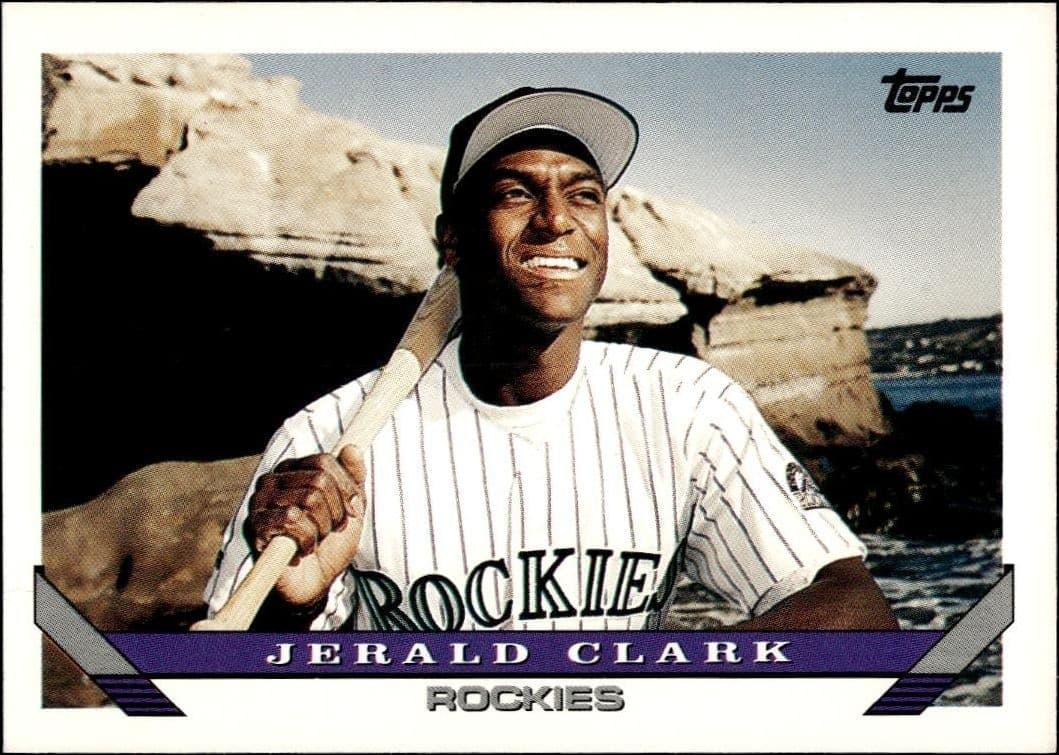 1993 Topps Series 2 Jerald Clark #565 trading card