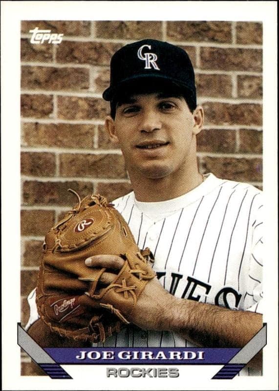 1993 Topps Series 2 Joe Girardi #425