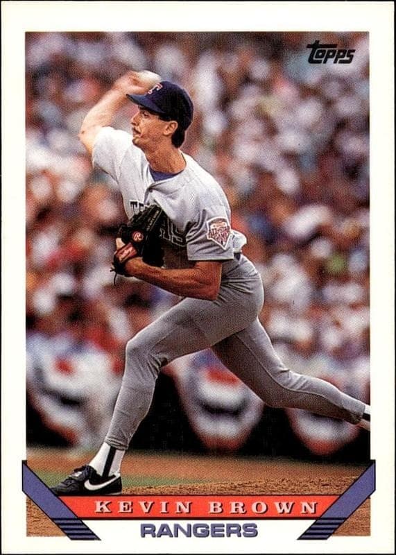 1993 topps Kevin Brown