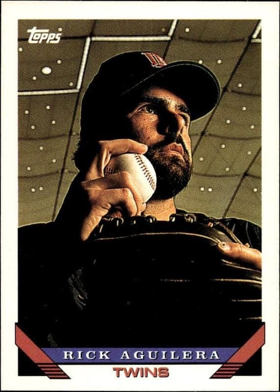 1993 topps Rick Aguilera