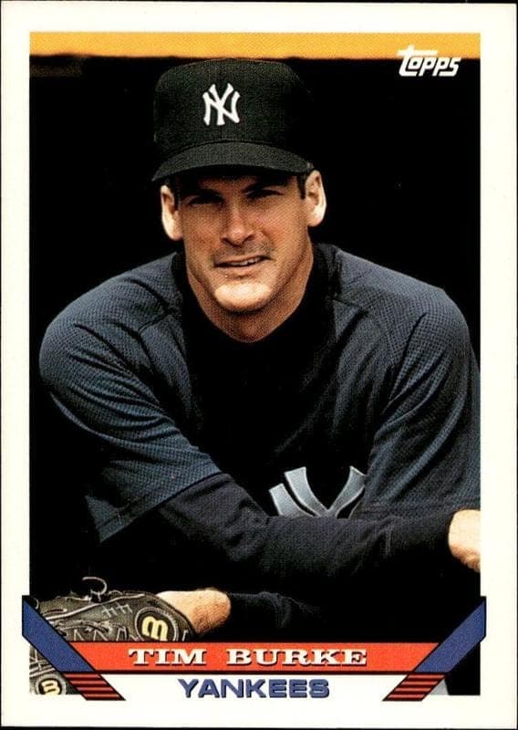 1993 topps Tim Burke