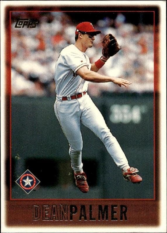 1997 Topps Series 2 Dean Palmer #393 trading card