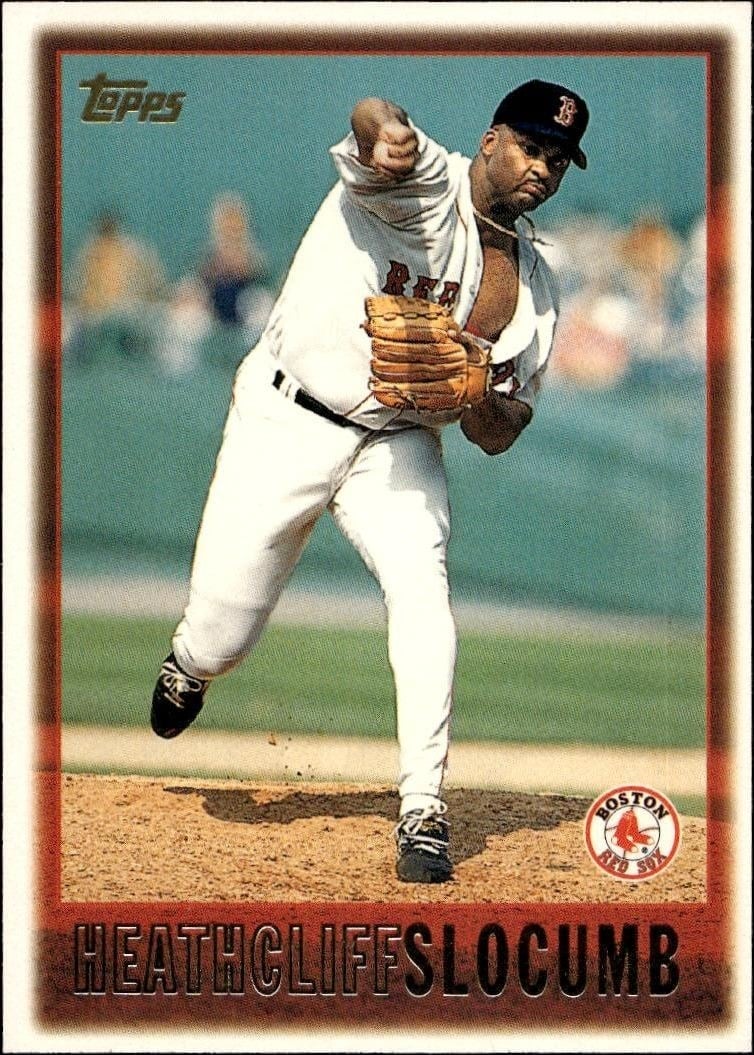 1997 Topps Series 2 Heathcliff Slocumb #379 trading card