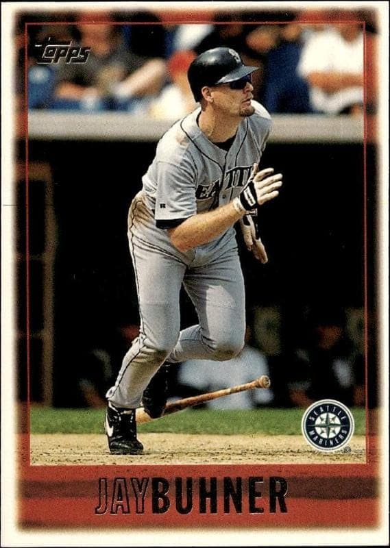 1997 Topps Series 1 Jay Buhner #40 trading card