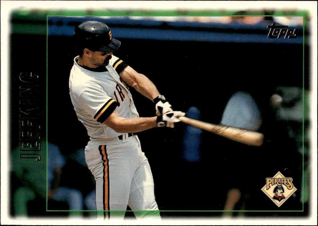 Jeff King 1997 Topps #28 Baseball Trading Card - Front 1997 Topps Jeff King #28 baseball trading card front