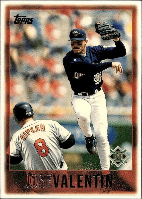 1997 Topps Series 1 Jose Valentin #4 trading card