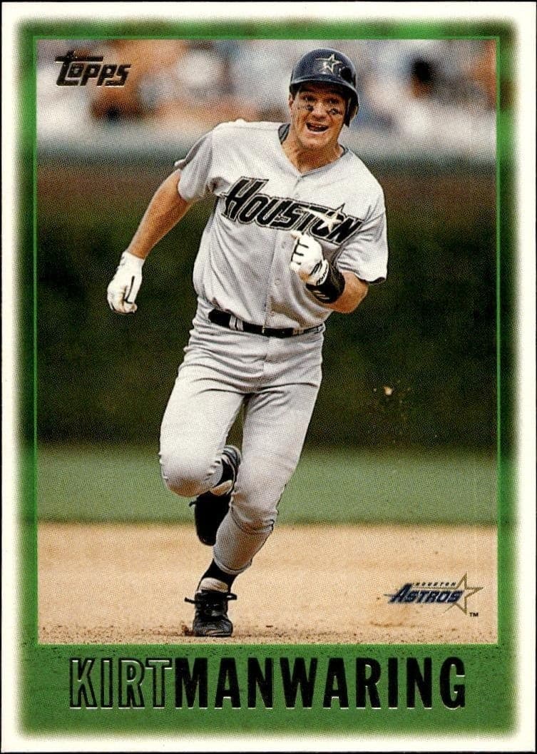 1997 Topps Series 2 Kirt Manwaring #364 trading card